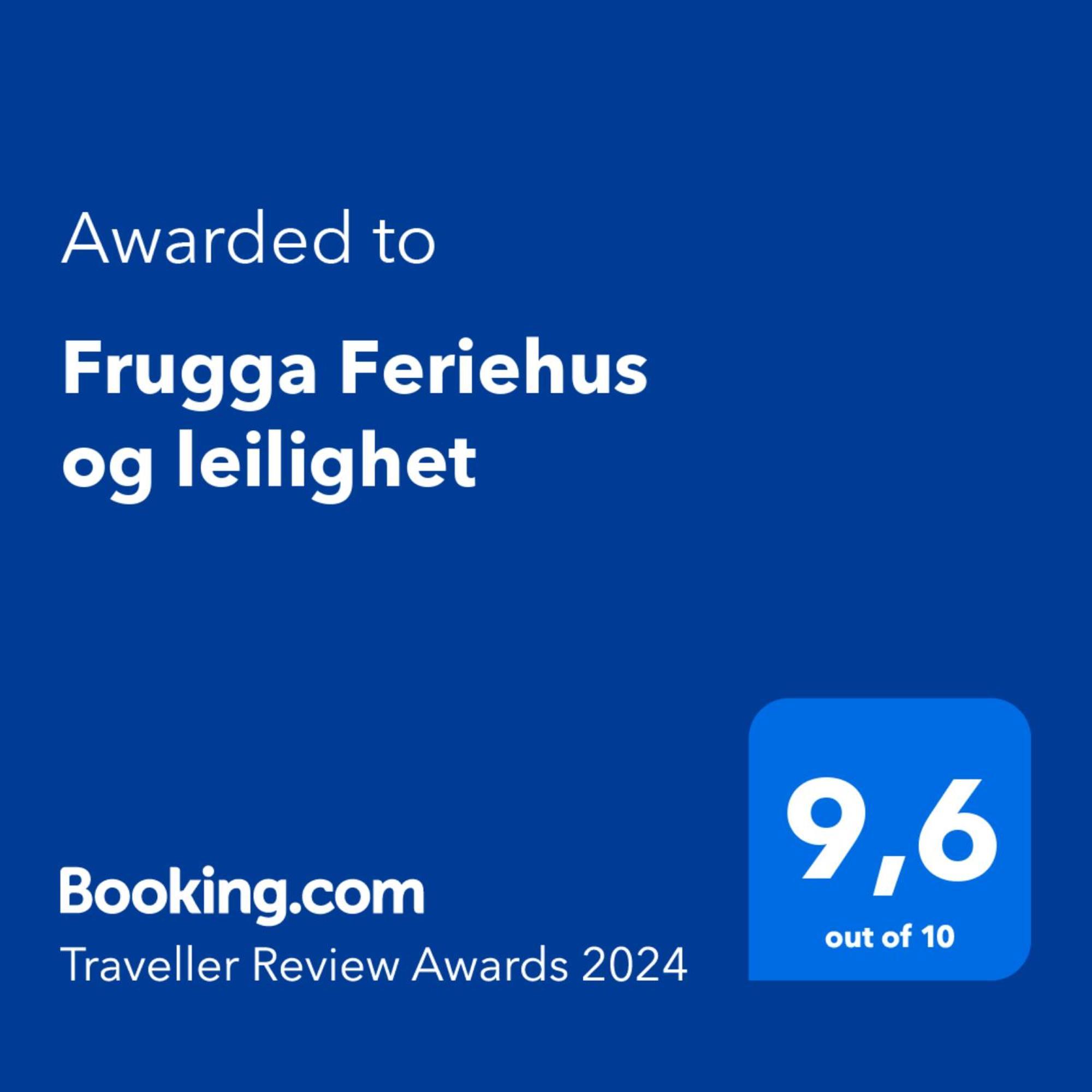 Frugga Feriehus og leilighet Straumsjoen Exterior foto